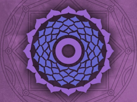 Activando el séptimo chakra con mandalas