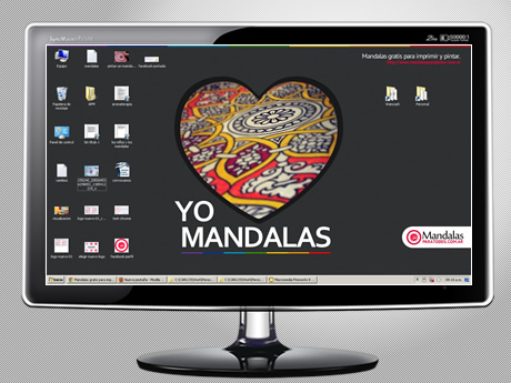 Wallpaper Yo Amo los Mandalas