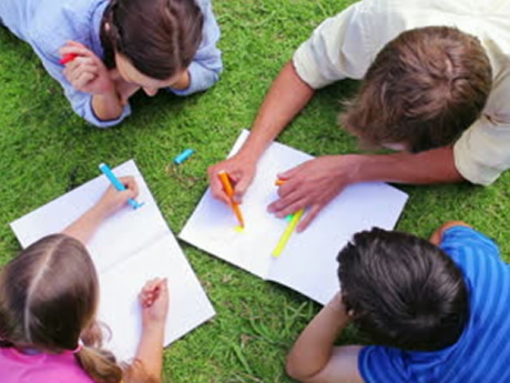 Pintar mandalas, una actividad en familia