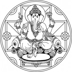 Mandala Ganesha 2