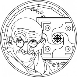 Mandala Mahatma Gandhi