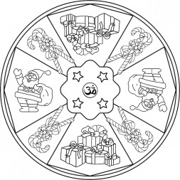 Mandala Navideño 2